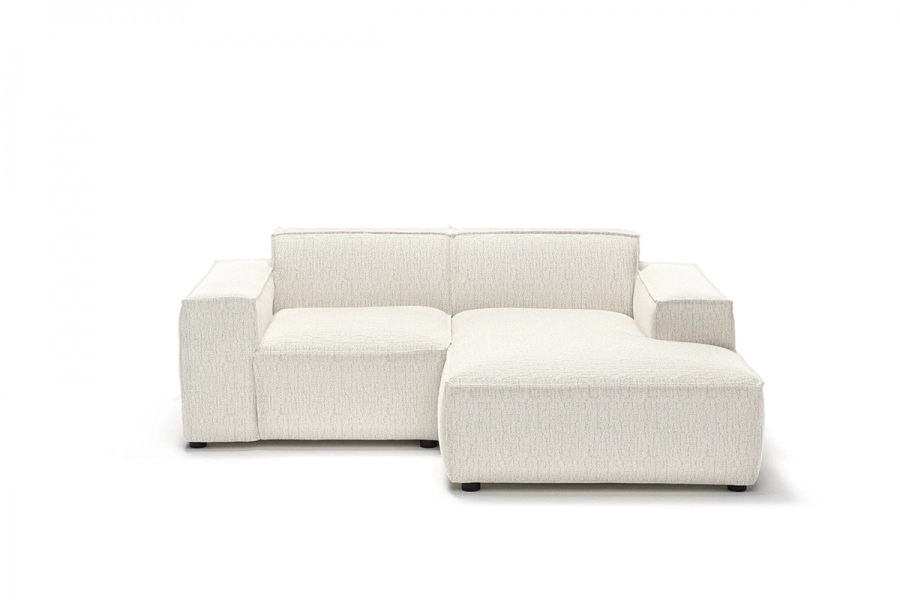 Model MODULARIS NB (niski bok) - Modularis NB sofa 1,5 osobowa + longchair prawy